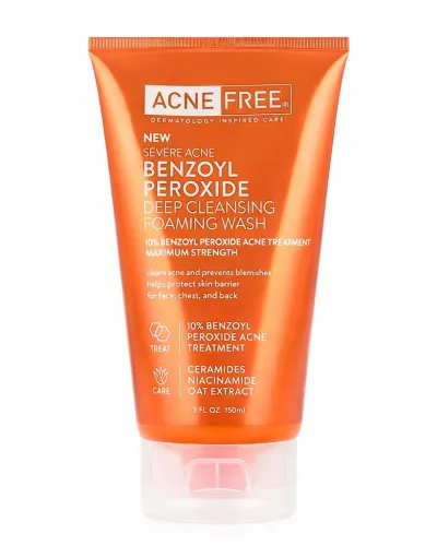 Benzoyl Peroxide Deep Cleansing Foaming Wash